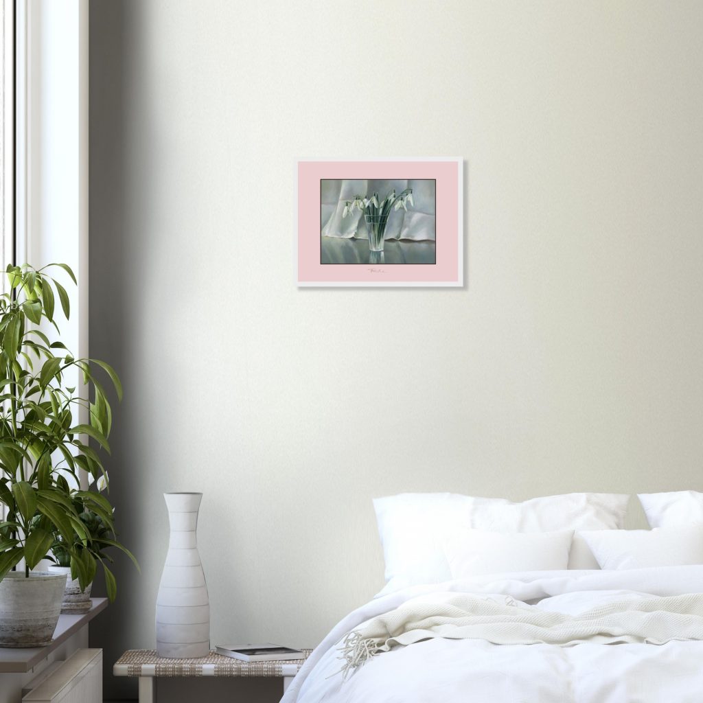 Poster Schneeglöckchen-Bedroom-Modern-White-2